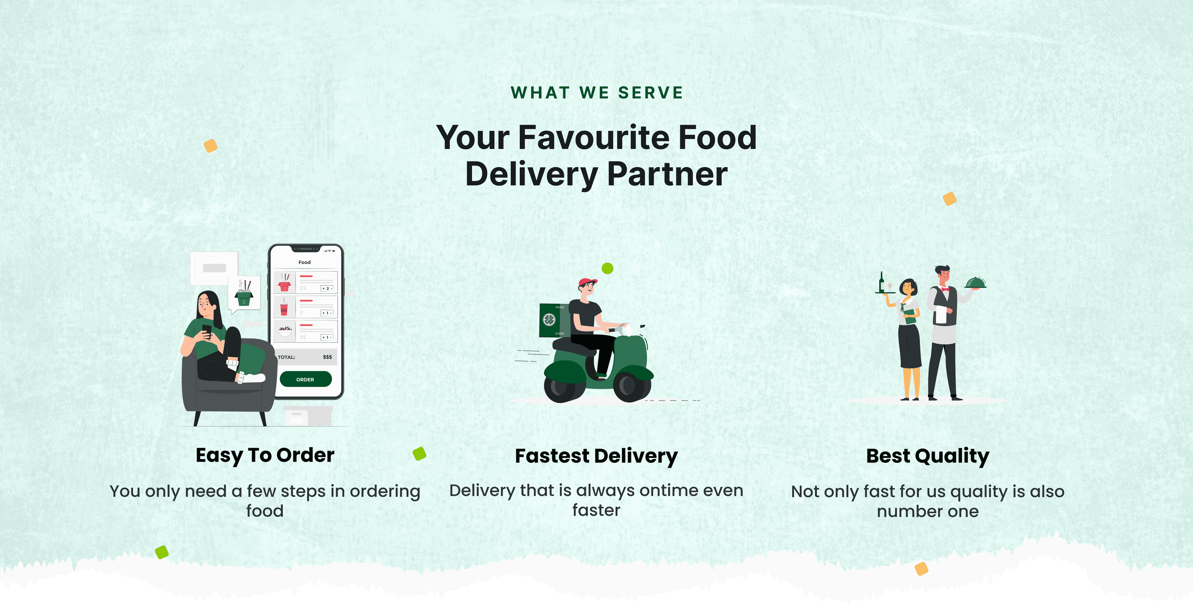 Your Favourite Food Delivery Partner - Easy To Order, Fastest Delivery, Best Quality